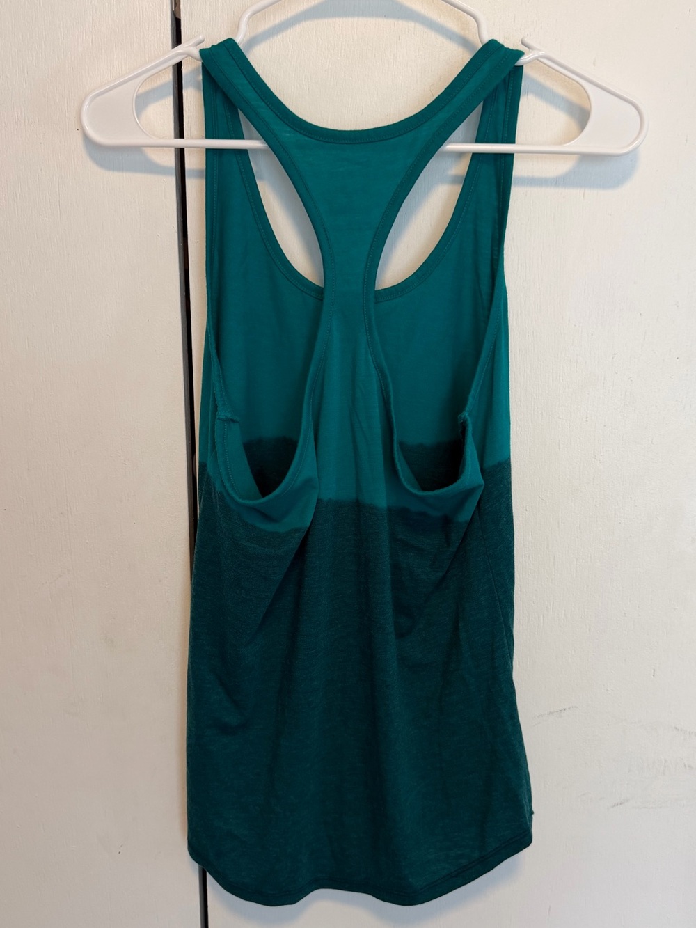 Nike Teal Two-Tone RUN Dri-FIT Racerback Tank - Picture 2 of 3